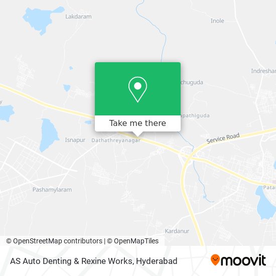 AS Auto Denting & Rexine Works map