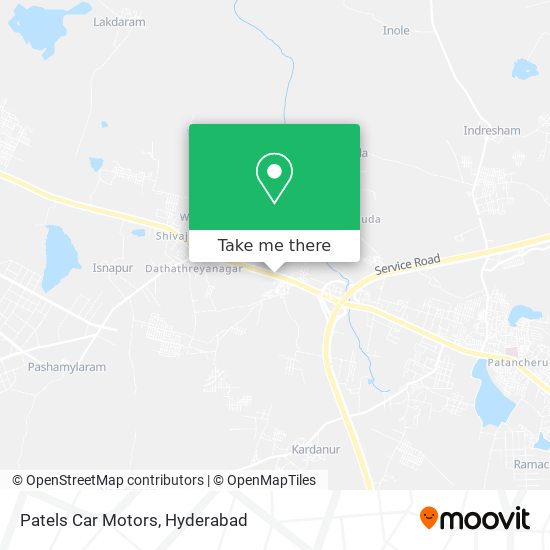 Patels Car Motors map