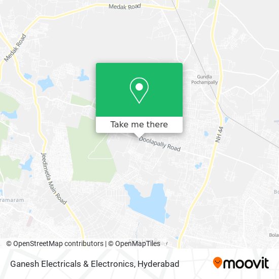 Ganesh Electricals & Electronics map