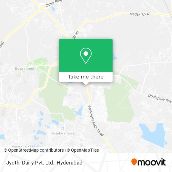 Jyothi Dairy Pvt. Ltd. map