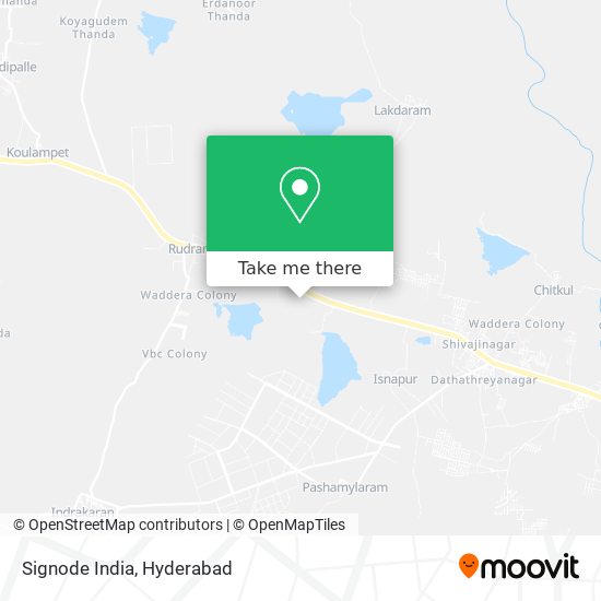 Signode India map