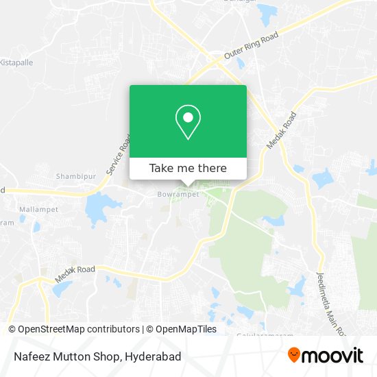 Nafeez Mutton Shop map