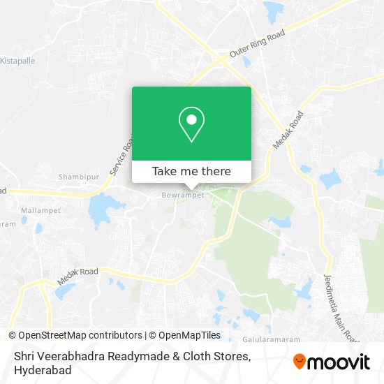 Shri Veerabhadra Readymade & Cloth Stores map