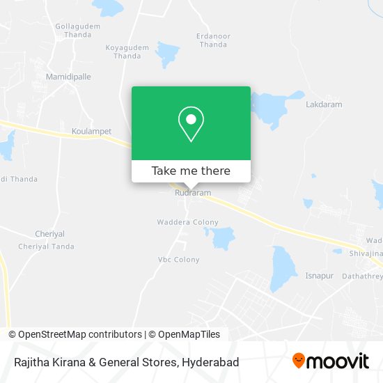 Rajitha Kirana & General Stores map