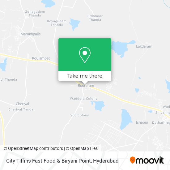 City Tiffins Fast Food & Biryani Point map