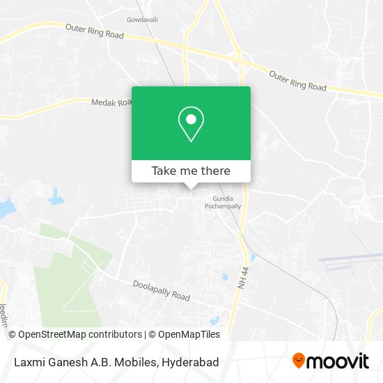 Laxmi Ganesh A.B. Mobiles map