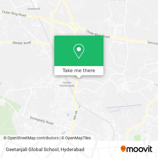 Geetanjali Global School map