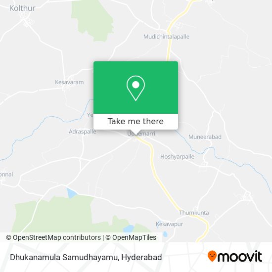 Dhukanamula Samudhayamu map