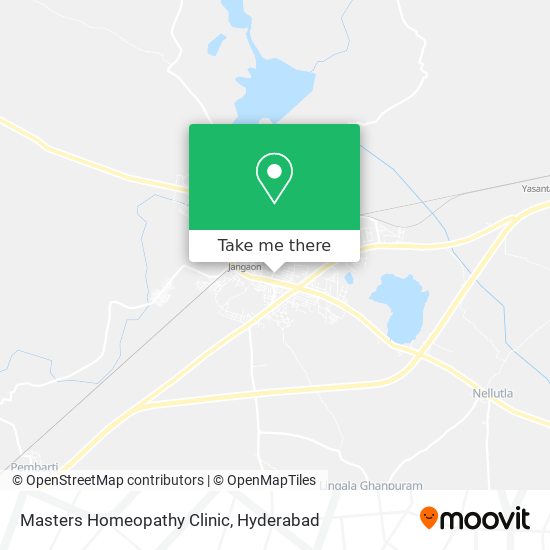 Masters Homeopathy Clinic map