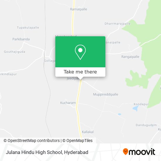 Julana Hindu High School map