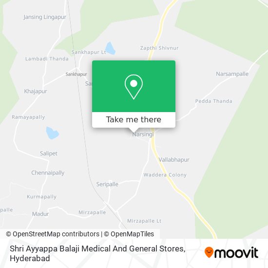 Shri Ayyappa Balaji Medical And General Stores map