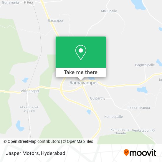 Jasper Motors map