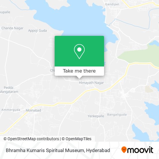 Bhramha Kumaris Spiritual Museum map