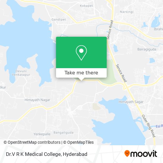 Dr.V R K Medical College map