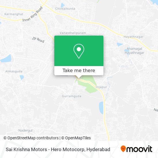 Sai Krishna Motors - Hero Motocorp map