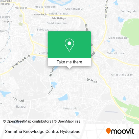 Samatha Knowledge Centre map