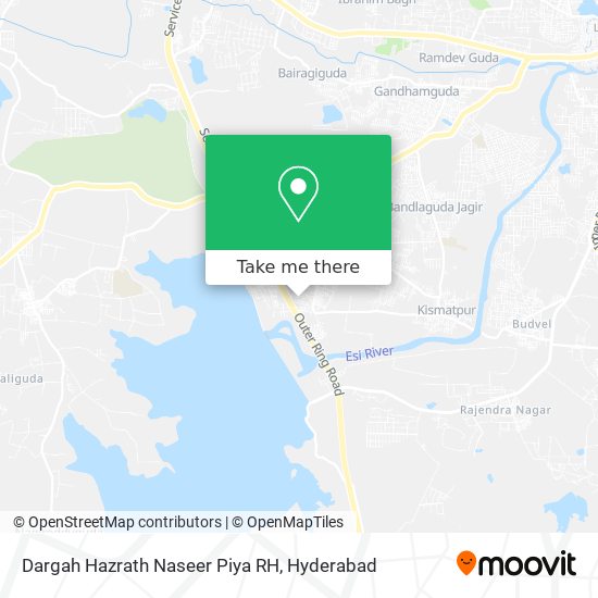 Dargah Hazrath Naseer Piya RH map