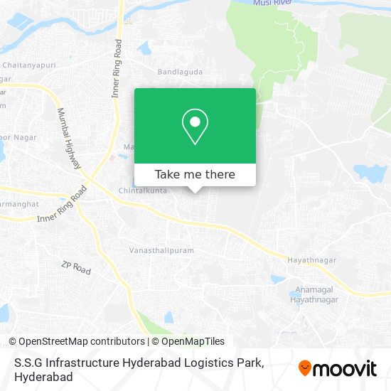 S.S.G Infrastructure Hyderabad Logistics Park map