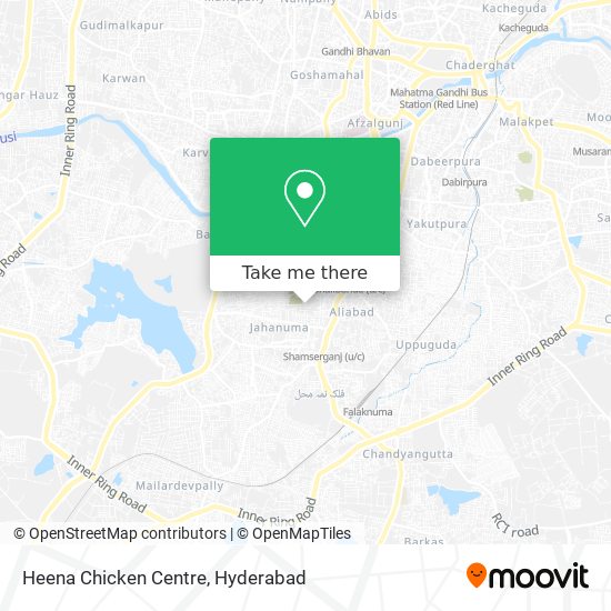 Heena Chicken Centre map