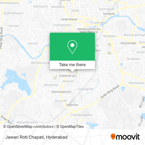 Jawari Roti Chapati map