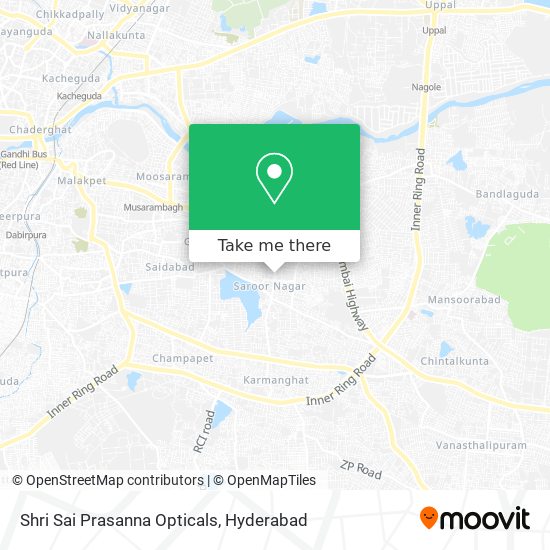 Shri Sai Prasanna Opticals map
