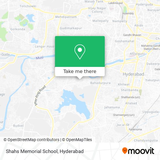 Shahs Memorial School map