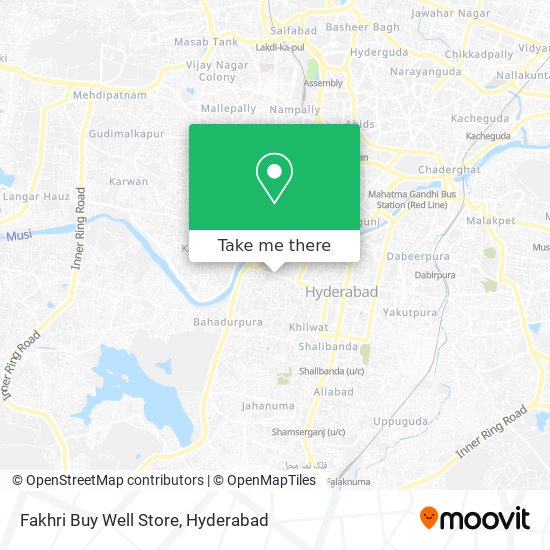 Fakhri Buy Well Store map