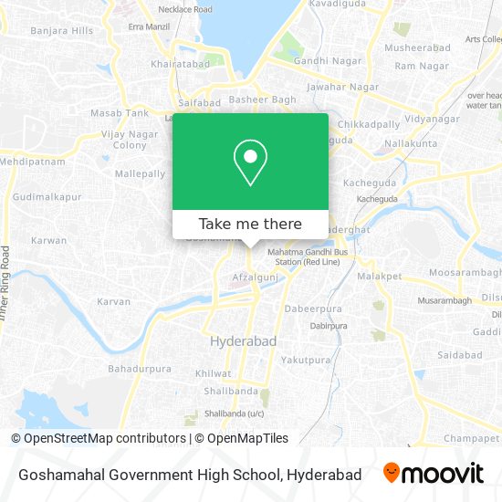 Goshamahal Government High School map