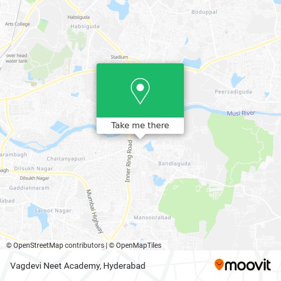 Vagdevi Neet Academy map