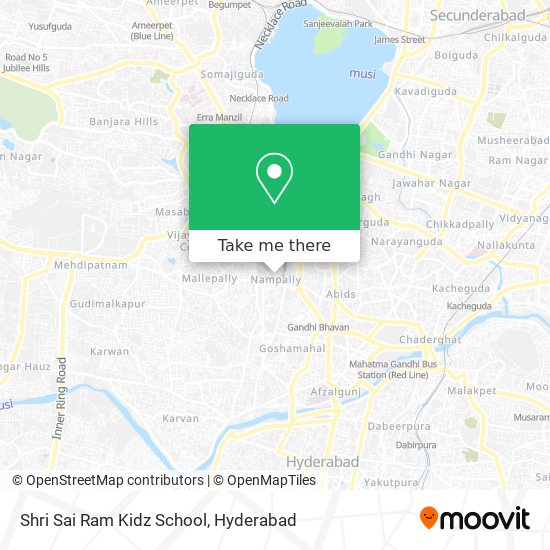 Shri Sai Ram Kidz School map