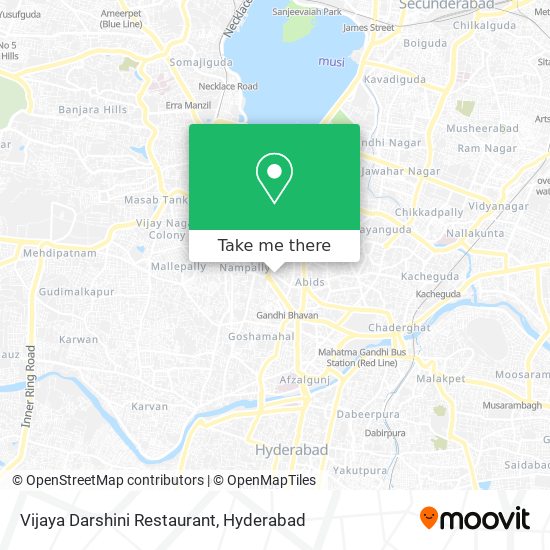 Vijaya Darshini Restaurant map