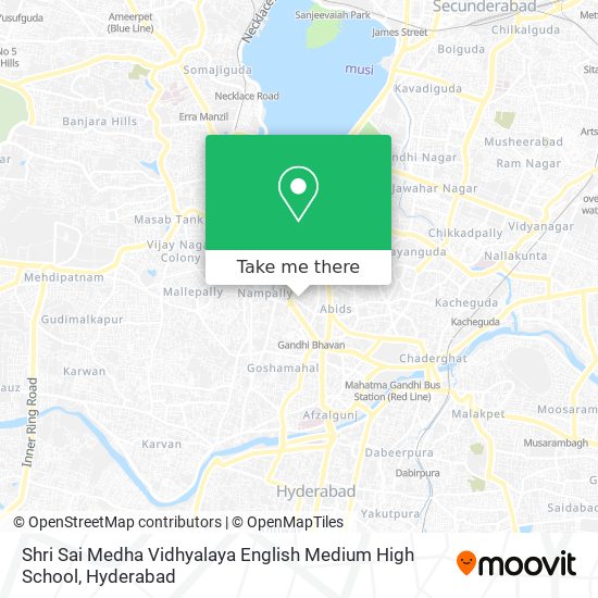 Shri Sai Medha Vidhyalaya English Medium High School map