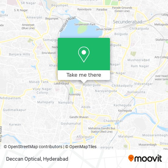 Deccan Optical map