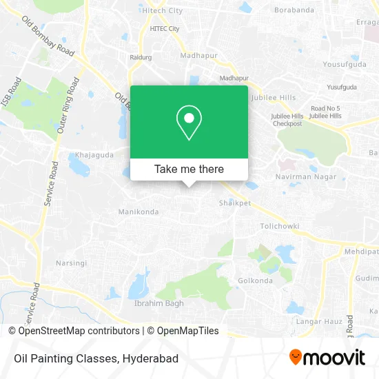 Oil Painting Classes map