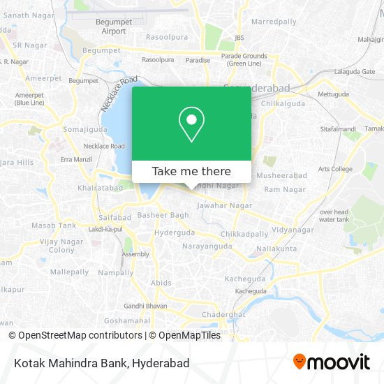 Kotak Mahindra Bank map