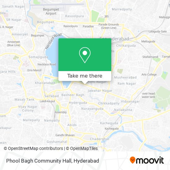 Phool Bagh Community Hall map