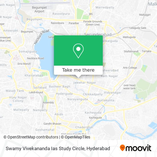 Swamy Vivekananda Ias Study Circle map