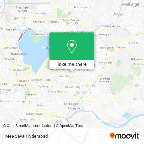 Mee Seva map