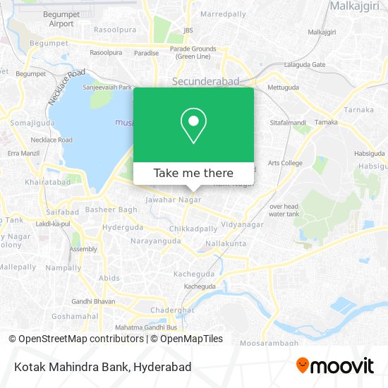 Kotak Mahindra Bank map