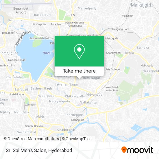 Sri Sai Men's Salon map