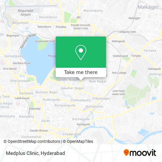 Medplus Clinic map