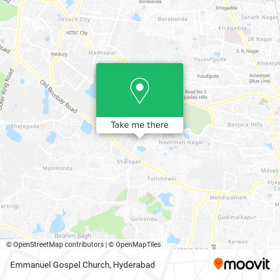 Emmanuel Gospel Church map