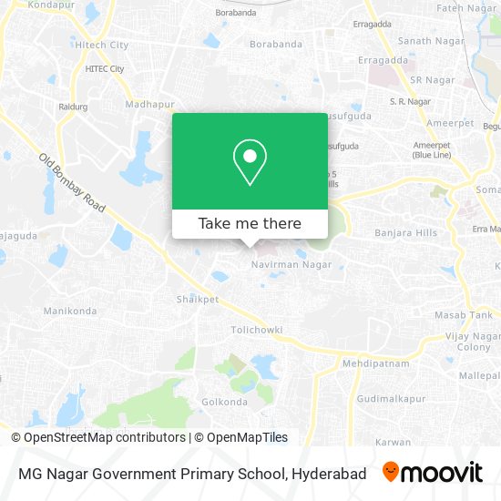 MG Nagar Government Primary School map