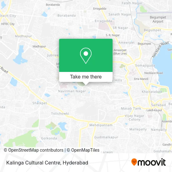 Kalinga Cultural Centre map