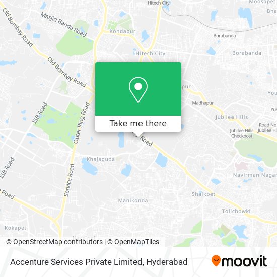 Accenture Services Private Limited map
