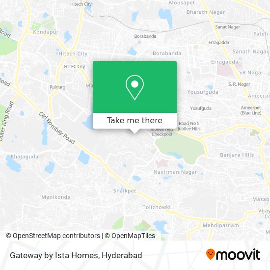 Gateway by Ista Homes map