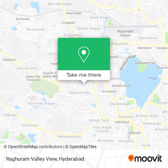 Raghuram Valley View map