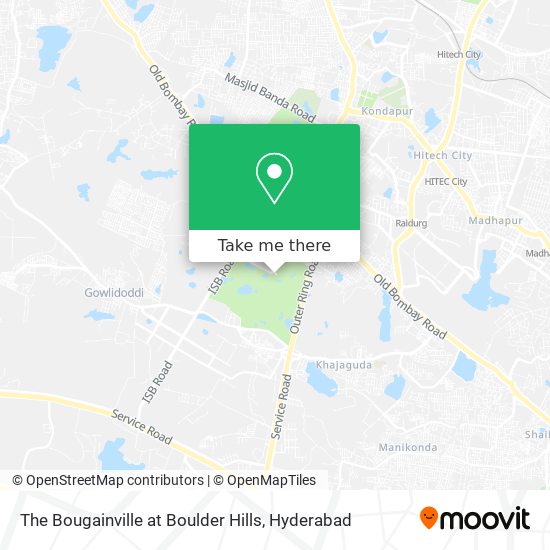 The Bougainville at Boulder Hills map