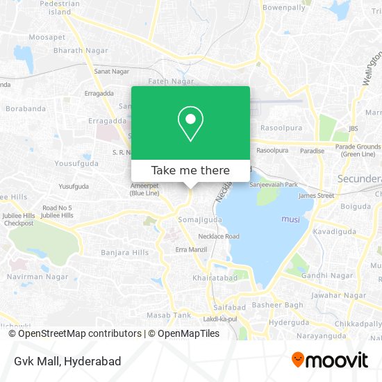 Gvk Mall map