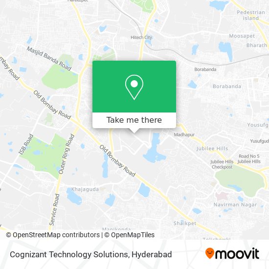 Cognizant Technology Solutions map